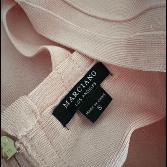 Beautiful Pink Bandage Dress by Marciano - Picture 4 of 4